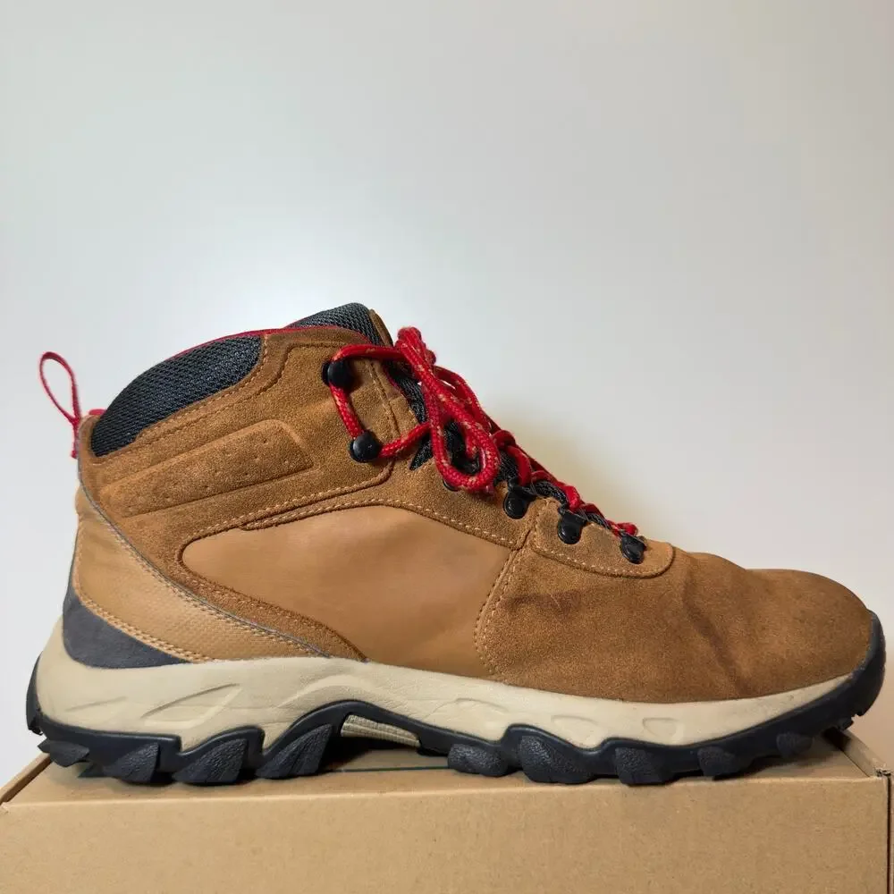 Columbia Newton Ridge Plus II Mens 13 Waterproof Suede Leather Hiking Boots